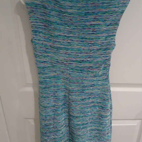 Connected Dress Women 8P Blue Multicolor Petite - Picture 5 of 5